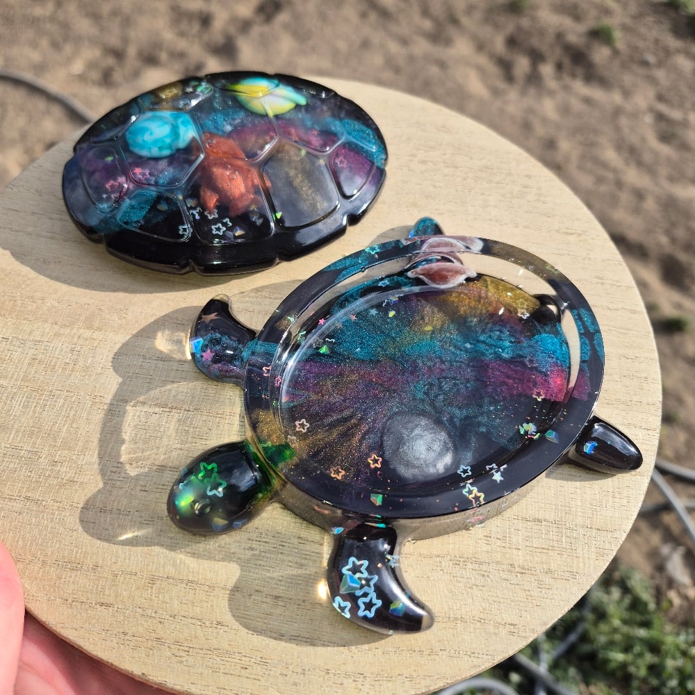 Galactic Turtle trinket box