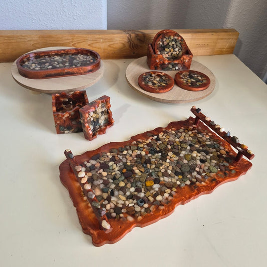 River stone Decor set