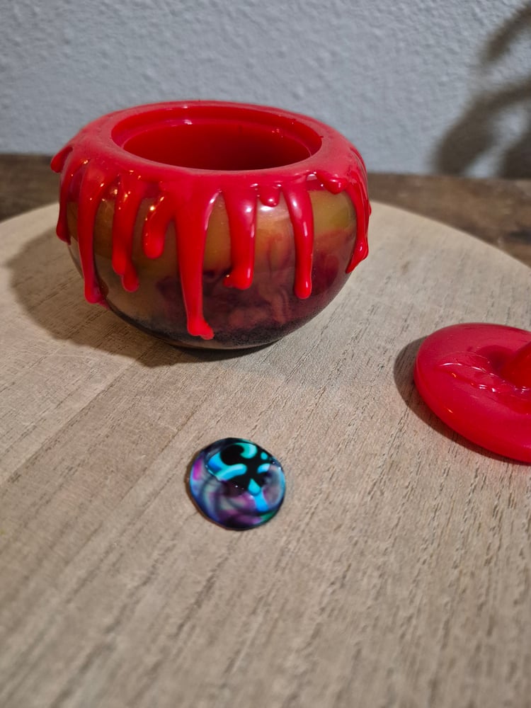Bloody Apple Trinket Jar