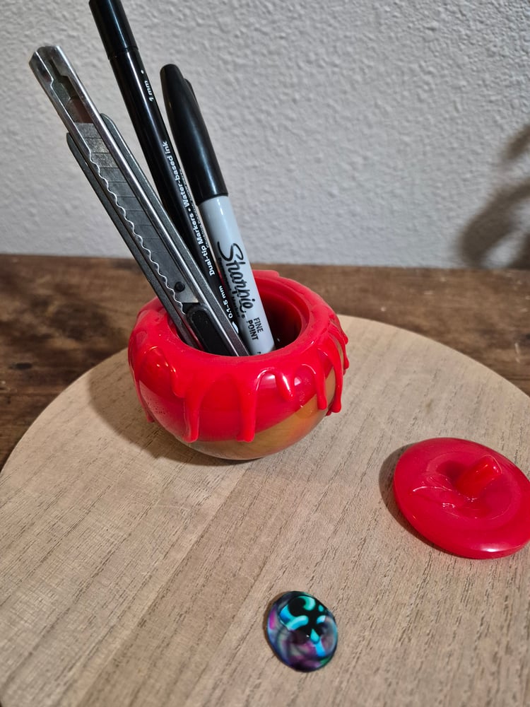 Bloody Apple Trinket Jar