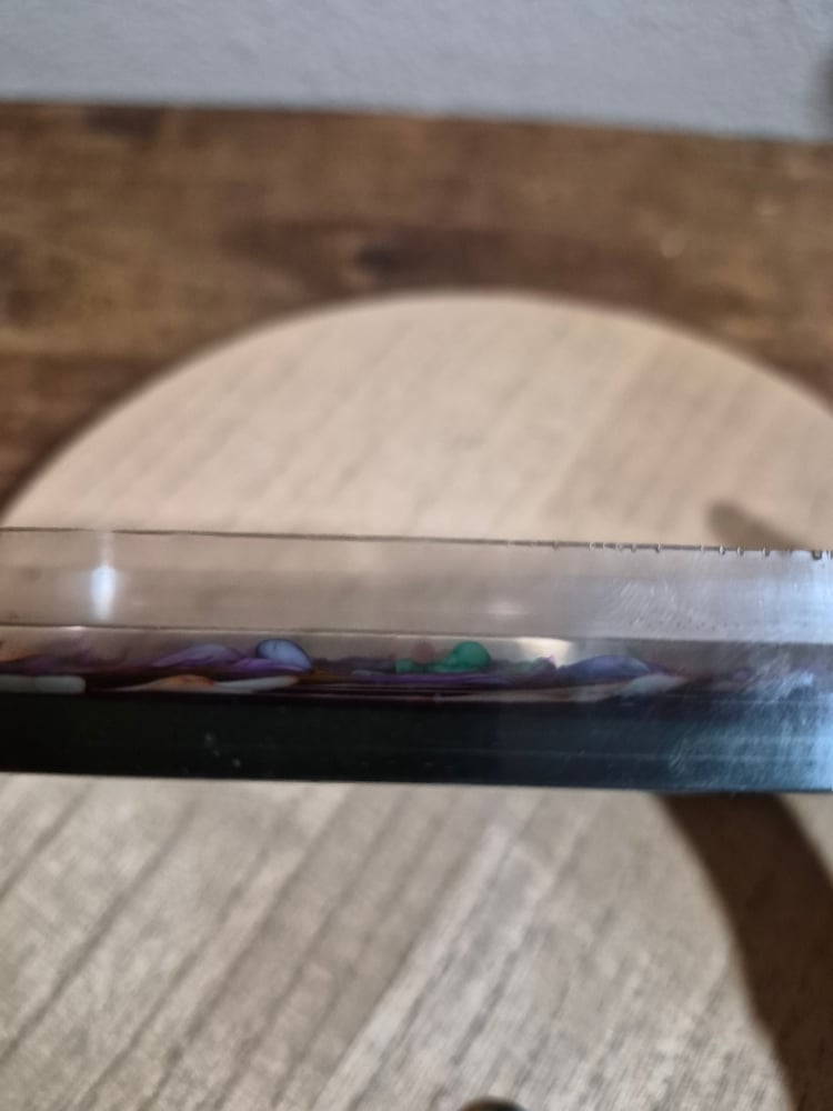 Dark Bloom Oval Tray