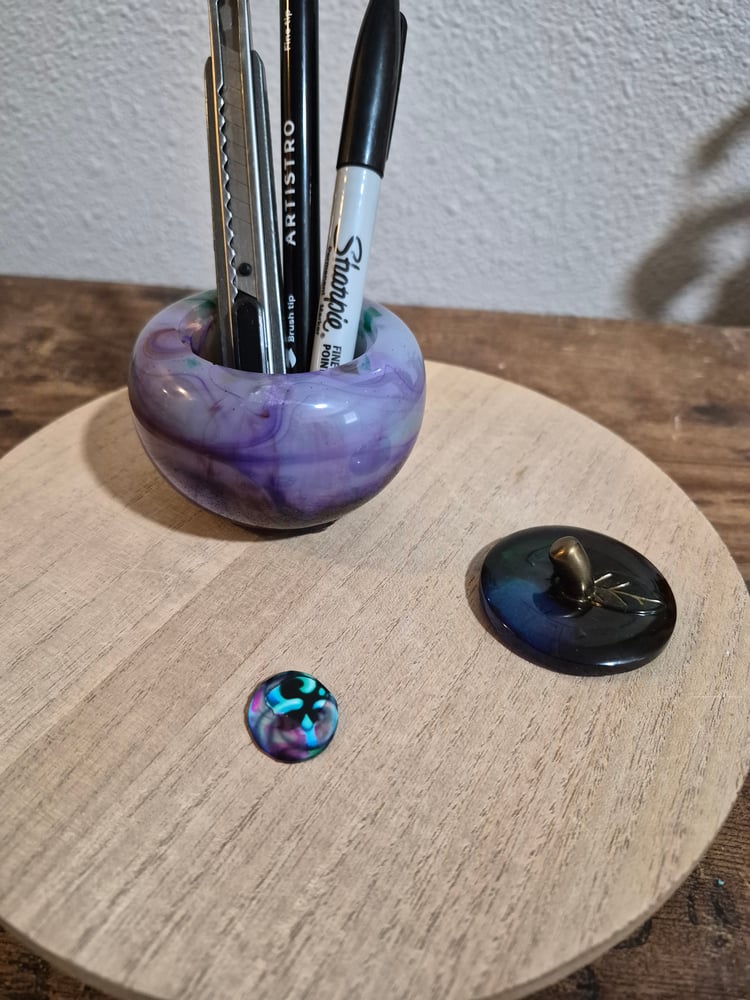 *Dirty Pour* Apple Trinket Jar