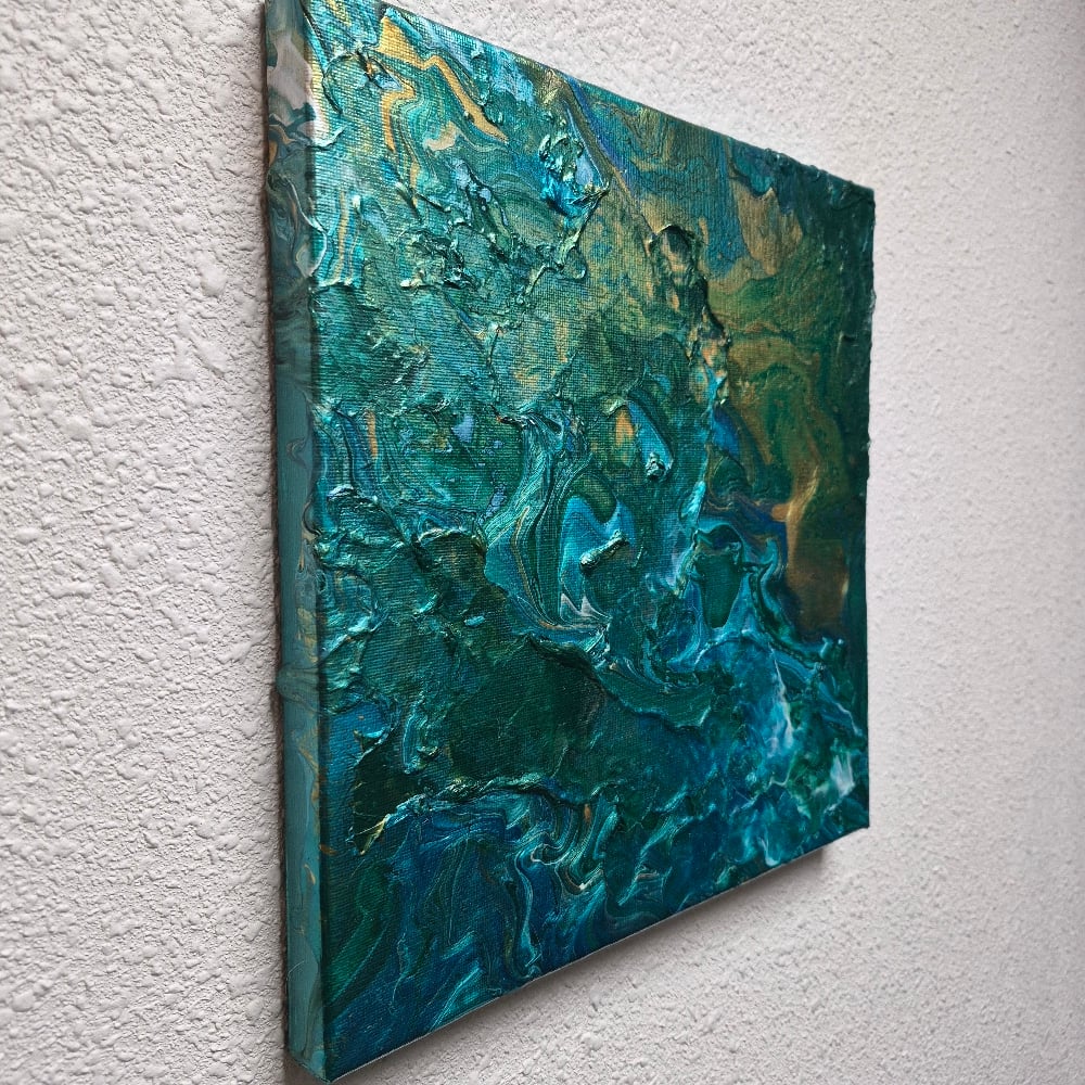 Abstract Oceanic Canvas Art