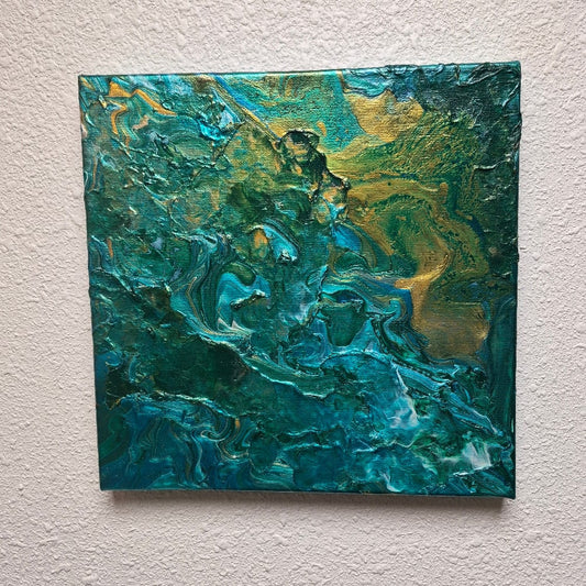 Abstract Oceanic Canvas Art