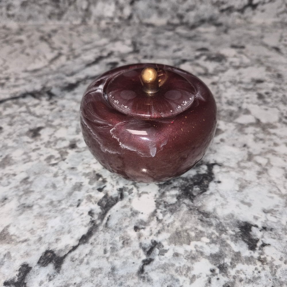 Maroon Apple jar