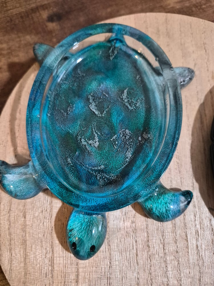 Ocean Petri Turtle Trjnket Jar