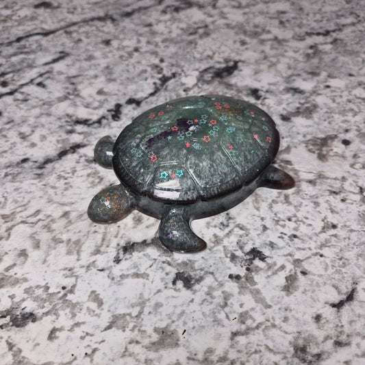 Turtle trinket jar