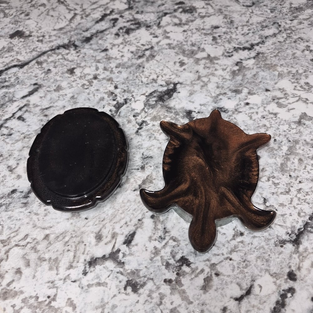 Turtle trinket jar